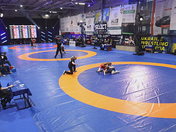 Чемпіонат України з вільної боротьби відбувся у Коломийській громаді (відео)