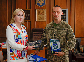 Голова Івано-Франківської ОВА зустрілася з командиром 10-ї ОГШБр «Едельвейс» (відео)