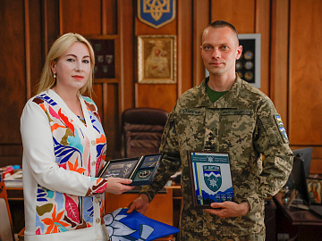 Голова Івано-Франківської ОВА зустрілася з командиром 10-ї ОГШБр «Едельвейс» (відео)