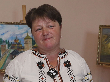 Художниця-аматорка з Лісного Хлібичина презентує вже другу персональну виставку (відео)