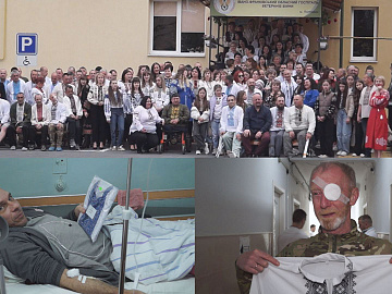 Тепло сердець у кожному шві: в госпіталі дарують обереги пораненим героям (відео)