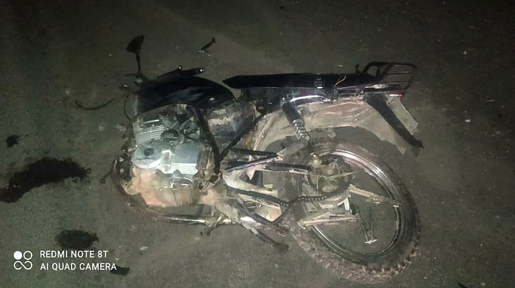 На Коломийщині мотоцикл зіткнувся з легковиком (фото)