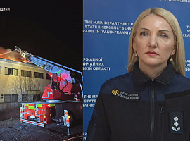 На Прикарпатті горіла СТО (відео)
