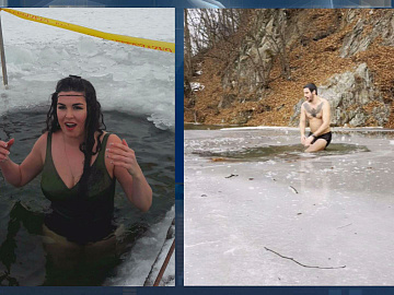 Коломийські «моржі» розповіли, чому купаються взимку (відео)