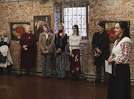 У Коломиї відкрили виставку художніх виробів зі шкіри (відео)