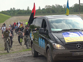 На Коломийщині відбувся ветеранський велопробіг