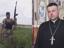 Історія священника, який змінив військову форму на рясу (відео)