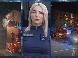 На Івано-Франківщині горіли дві багатоповерхівки та суха трава (відео)