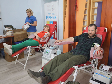 У Коломиї відбулася акція «Збір крові для ЗСУ»