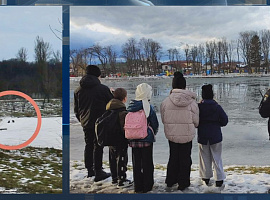 Рятувальники та ювенальні поліцейські наголошують: виходити на лід заборонено (відео)