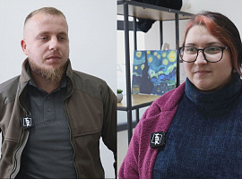 У Коломиї воїни-митці презентують спільну виставку (відео)