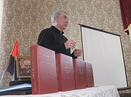 Юрій Романюк презентував четвертий том багатотомного видання історії Коломиї (відео)