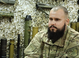 Штурмовик на псевдо «Бізон» продовжує службу в поліції Прикарпаття (відео)