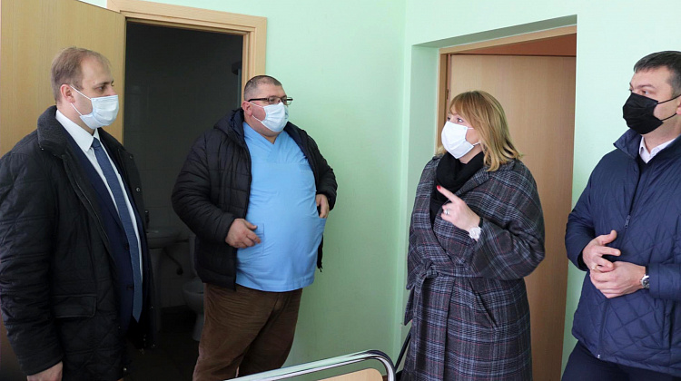Коломию відвідала перша заступниця міністра охорони здоров'я Ірина Садов'як (фото)