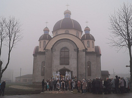 У Коршеві освятили нову церкву (відео)