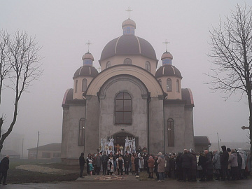 У Коршеві освятили нову церкву (відео)