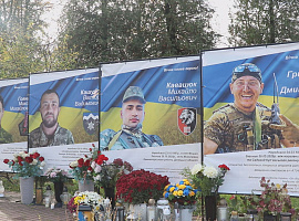 У Нижньому Вербіжі провели панахиду на вшанування військового Михайла Кавацюка