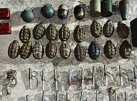 На Прикарпатті поліцейські вилучили у франківця арсенал боєприпасів (відео)