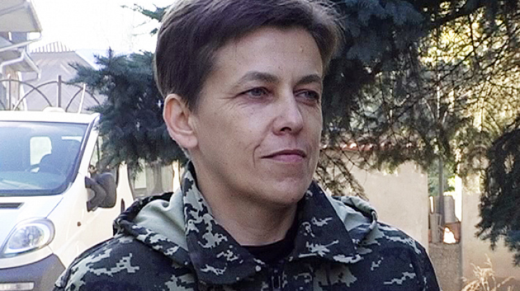 Коломиянка сама возить допомогу в зону АТО (відео)