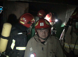 Пожежа в Івано-Франківську: одна людина загинула (відео)