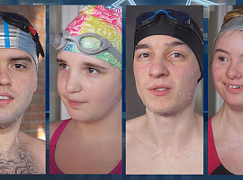 Коломияни тріумфували на Всеукраїнських змаганнях з плавання (відео)