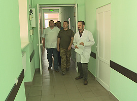 Голова військової адміністрації перевірив роботу медичних закладів (відео)