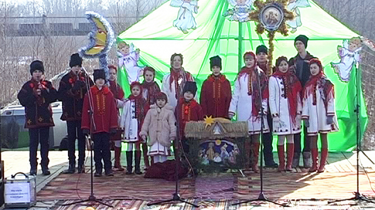 На Коломийщині відбулося районне свято Розколяди (відео)