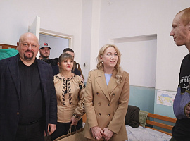 Військових відвідала голова Івано-Франківської ОВА Світлана Онищук (відео)