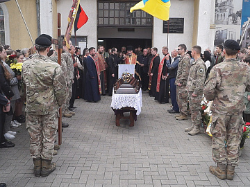 У Коломиї попрощалися із Любомиром Грабцем (відео)