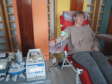 У Коломиї проводять забір крові для військових (відео)