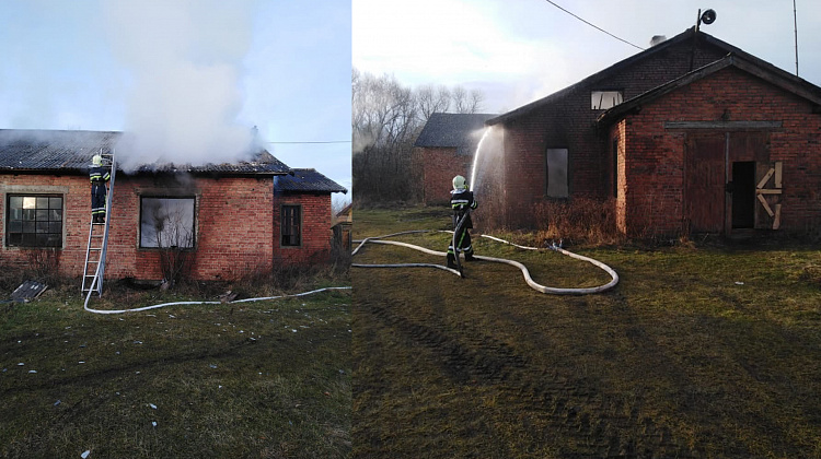 У Винограді Коломийського району сталася пожежа (фото)