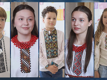 Вишиті історії: коломийські школярі розповіли про свої сорочки