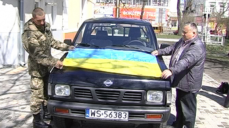 До Волновахи з Коломиї виїхав ще один автомобіль (відео)