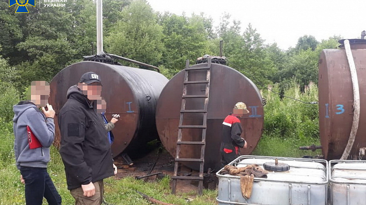 СБУ блокувала незаконний видобуток нафти з державної свердловини на Івано-Франківщині