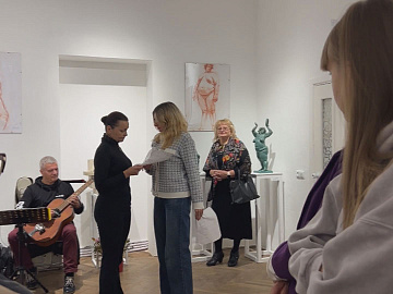 В АРТгалереї Романа та Наталії Захарчуків відбувся мистецький захід (відео)