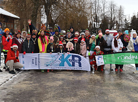 У Коломиї відбувся передноворічний забіг (відео)