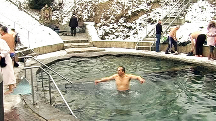 Як на Коломийщині відсвяткували Водохреще (відео)