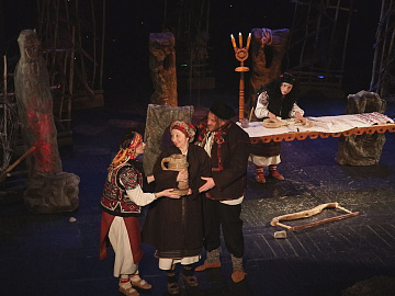 Виставі Коломийського театру «Гуцульський рік» - 35 років (відео)