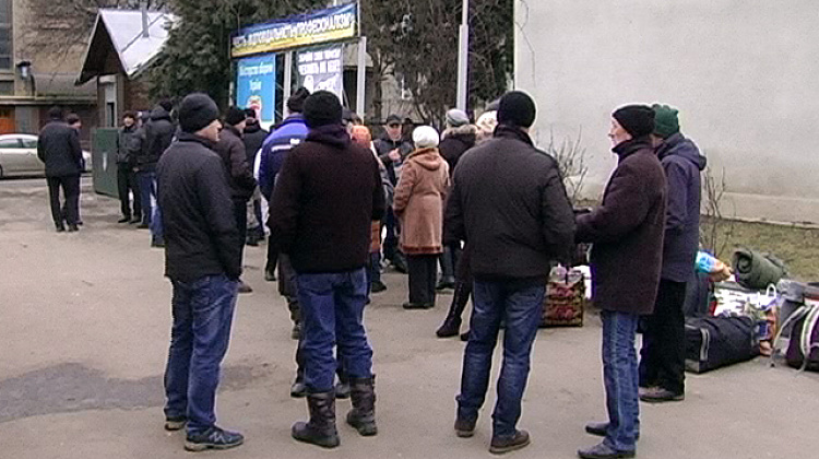 Чергову групу мобілізованих відряджали з Коломиї (відео)