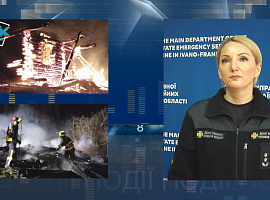 У Микуличині під час гасіння пожежі виявили тіло чоловіка (відео)